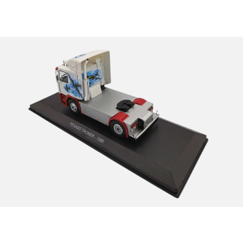 Pegaso Troner 1990 white/red/decor - skala 1:43 - Hachette